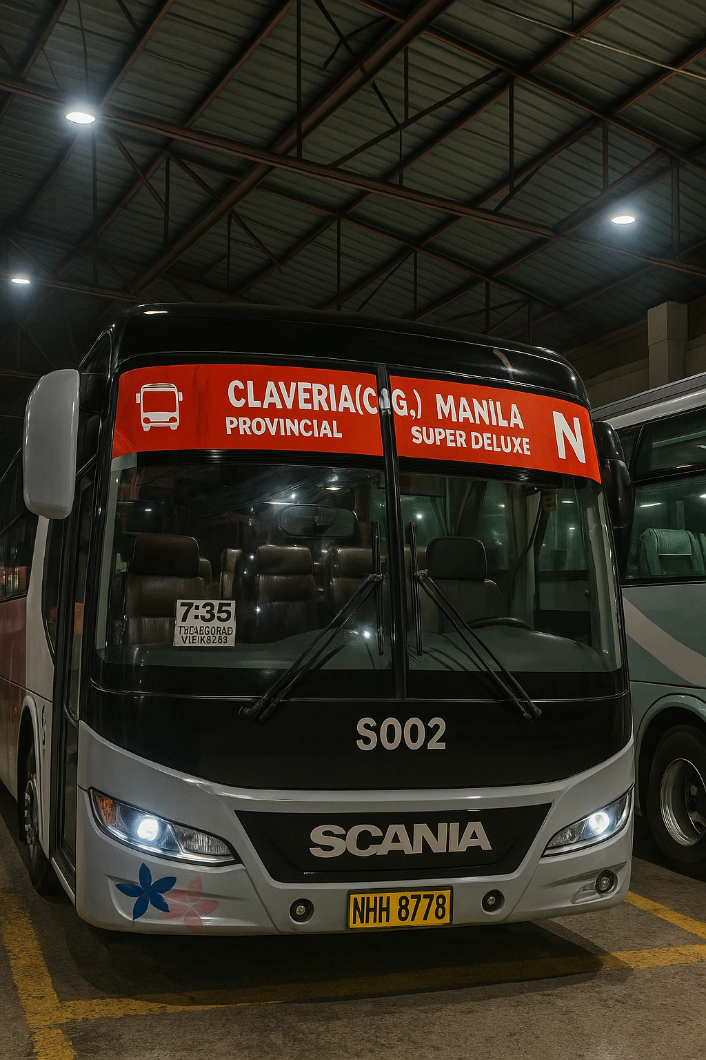 GV Florida Light Blue Bus