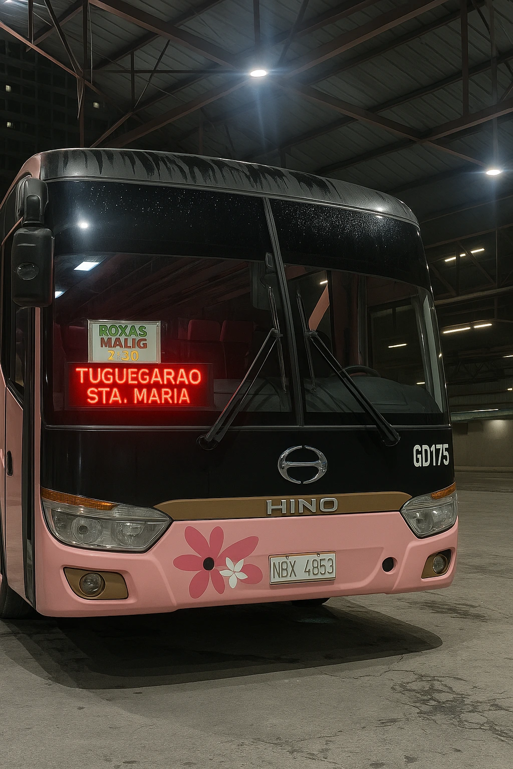GV Florida Pink Bus