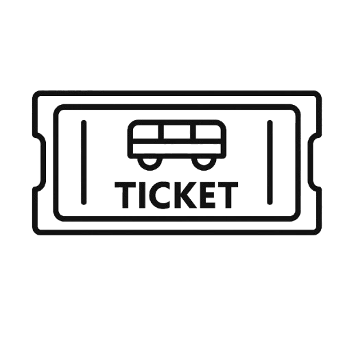 Bus Ticket Icon
